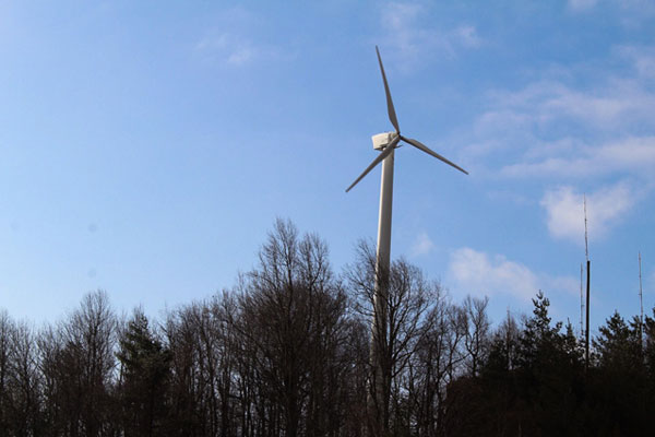 The Broyhill Wind Turbine represents sustainability