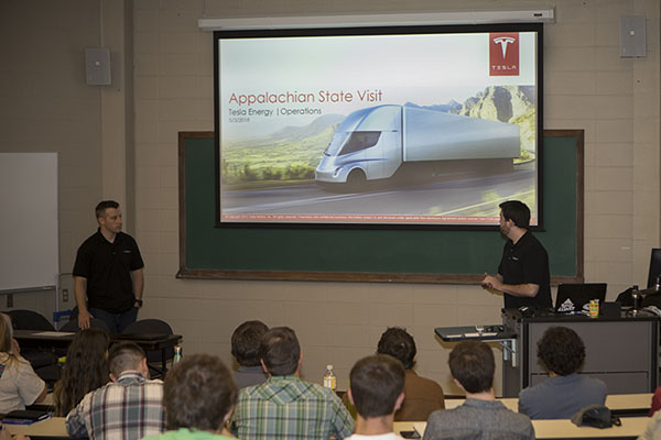 Tesla and Palmetto recruit ‘successful leaders’ in sustainability at Appalachian